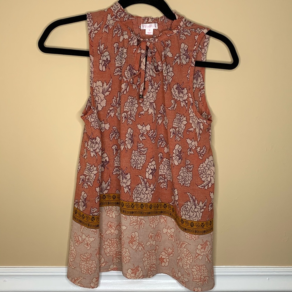 Xhilaration Flower Print Tank